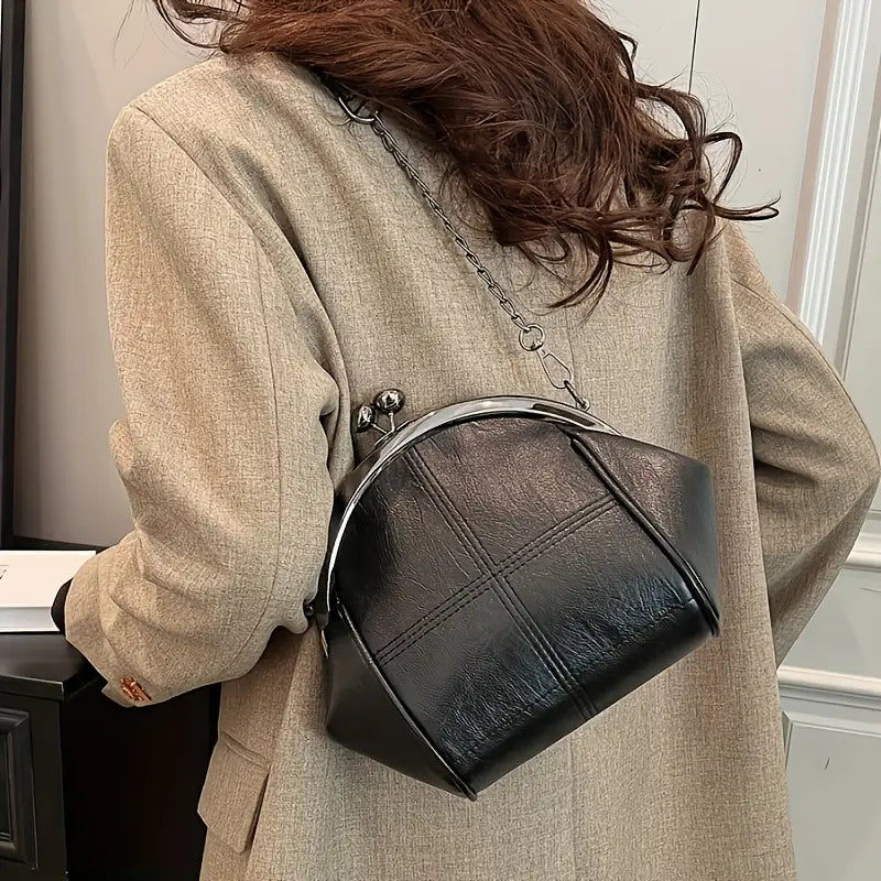 Vintage Kiss Lock Clutch Handbags