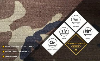 AKNAVY Camouflage Tactical Cargo Pants
