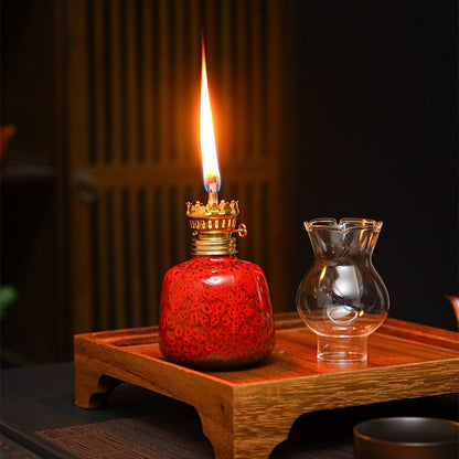 Ceramic Glaze Oil Lamps