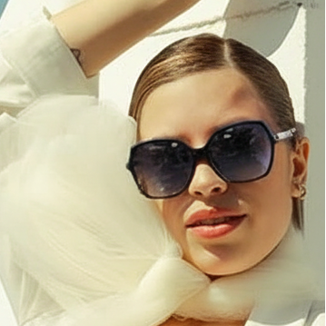 CATMONROE Cat-Eye Gradient Fashion Sunglasses