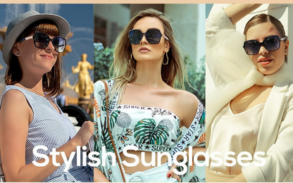 CATMONROE Cat-Eye Gradient Fashion Sunglasses