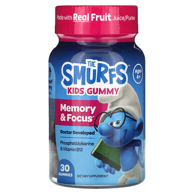 The Smurfs, Kids Berry Gummy Supplements