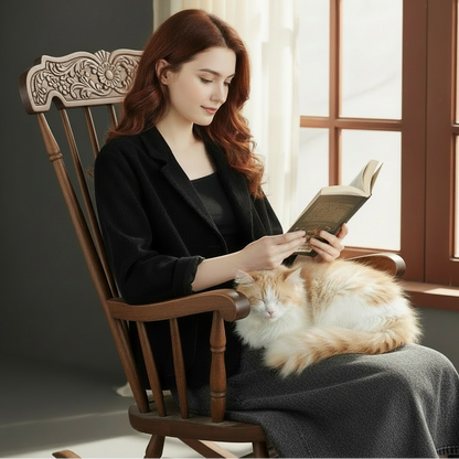 Chic Cord Lapel Collar Blazer