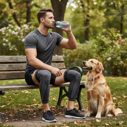 Terrifi Long Knee Brace Compression Sleeves