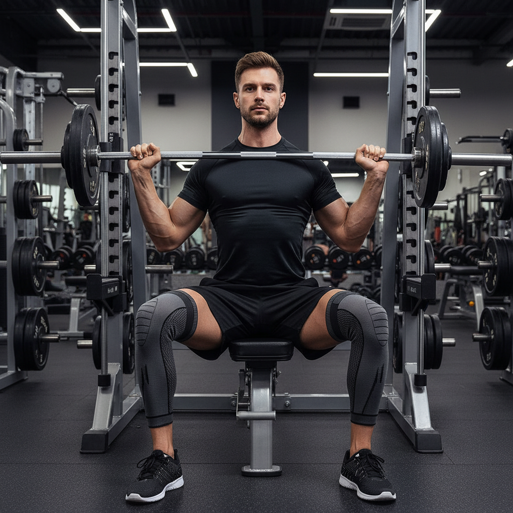 Terrifi Long Knee Brace Compression Sleeves