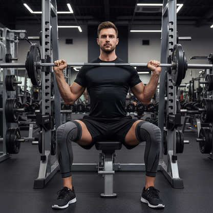 Terrifi Long Knee Brace Compression Sleeves