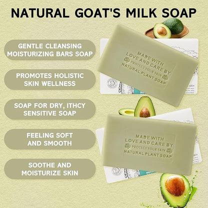 Natural Plant Soap with Goats Milk