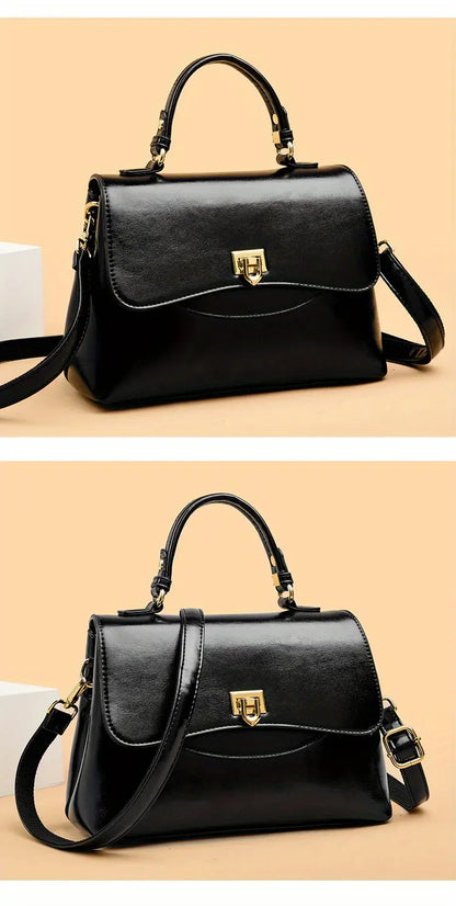 2025 New Vintage Retro Wax Leather Messenger Bags