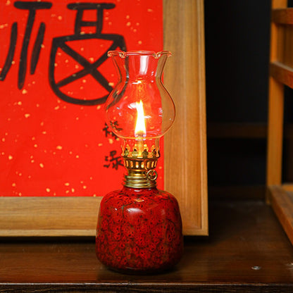 Ceramic Glaze Oil Lamps