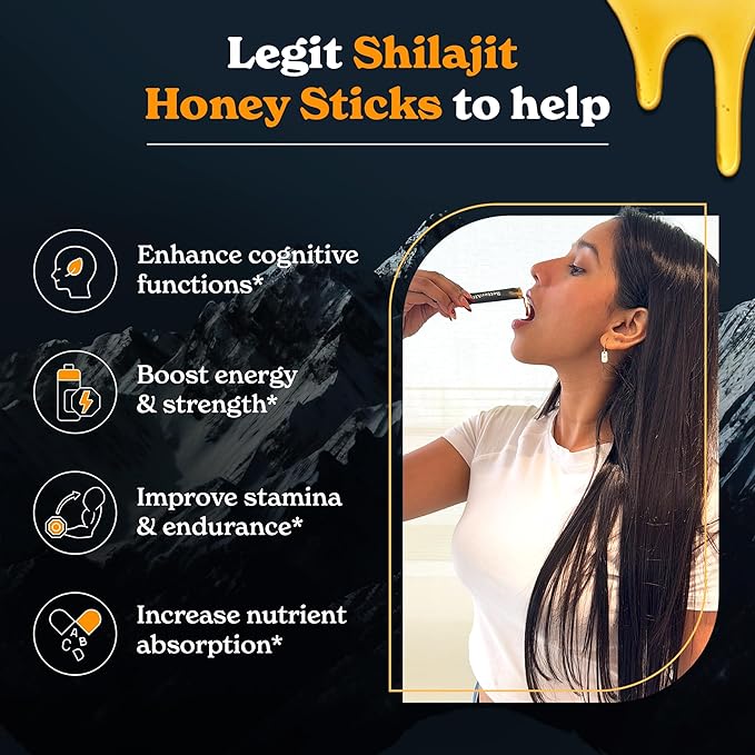 Biyode Shilajit Honey Sticks