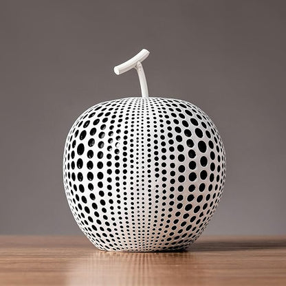 Nordic Resin Polka Dot Apple Decor