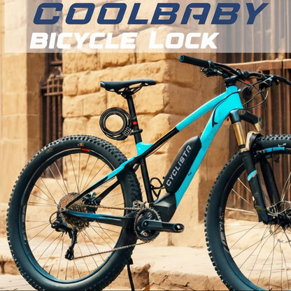 COOLBABY 5 Digit Combination Bicycle Locks