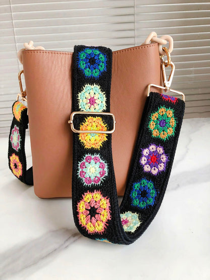 Retro Adjustable Woven Bag Straps