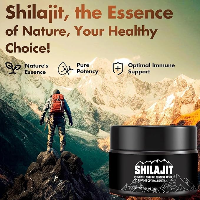 100% Pure Himalayan Organic Shilajit