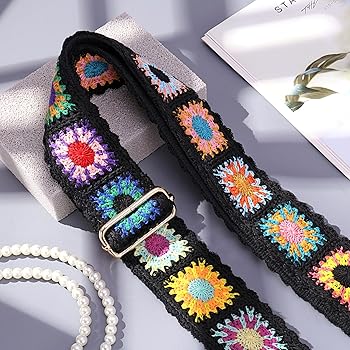 Retro Adjustable Woven Bag Straps