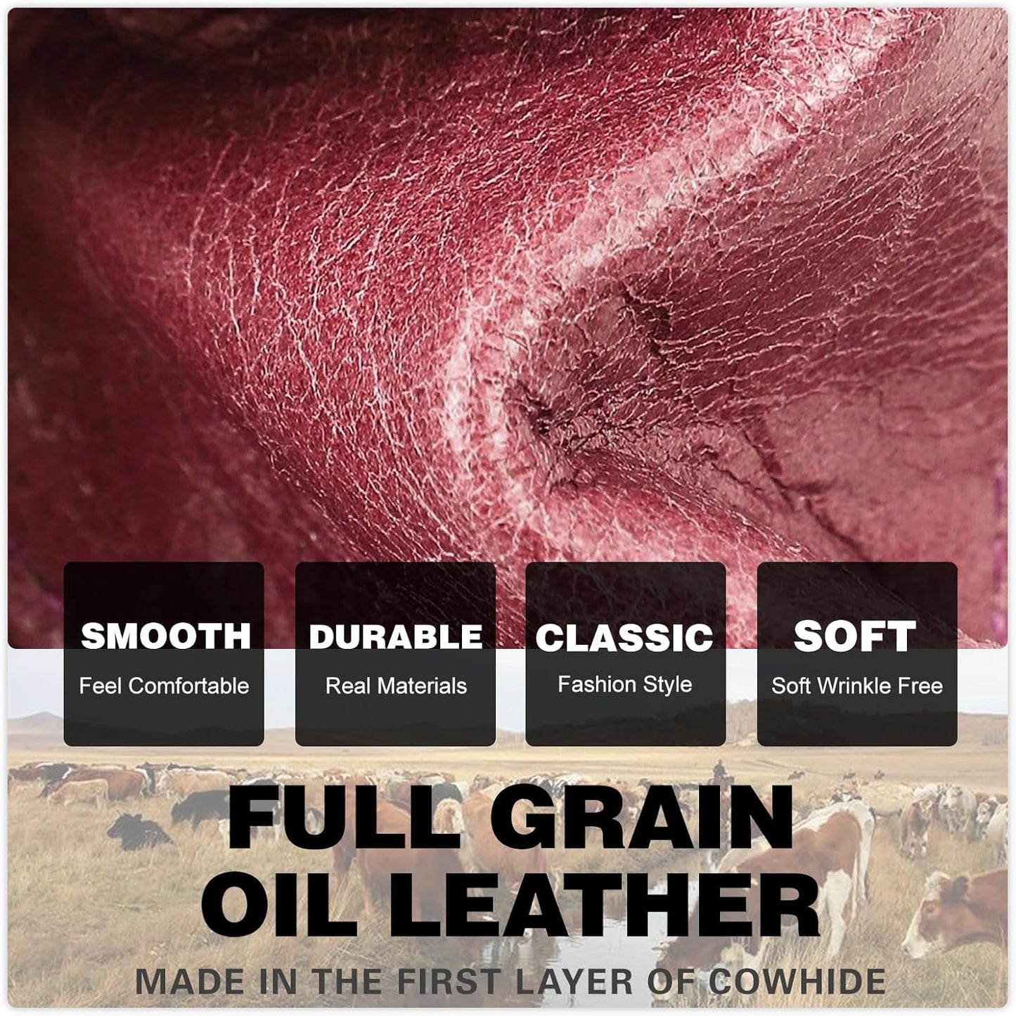 Foxy Genuine Leather Vintage Wallets