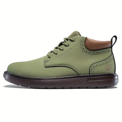 FLYLAND Handcrafted Premium Genuine Cow Leather Chukka Boots