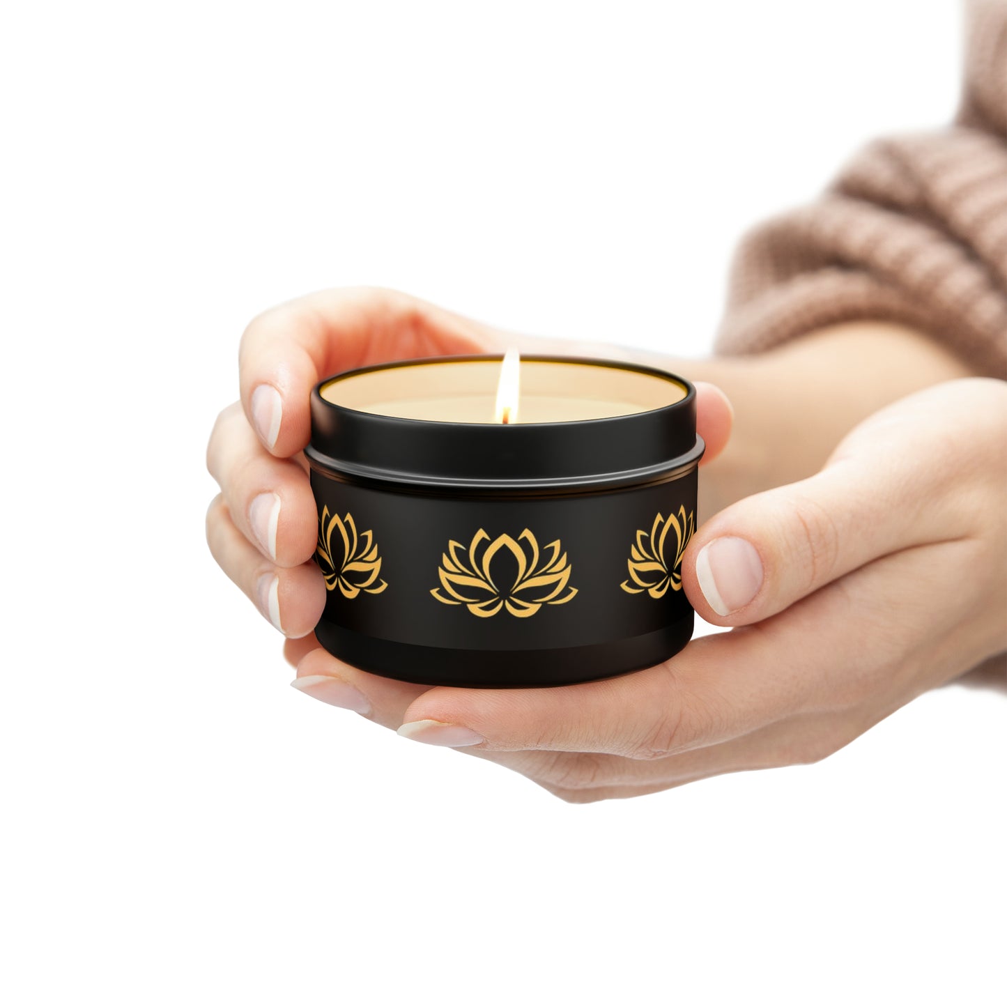 Luxury Tin Candles 100% Natural Coconut Soy