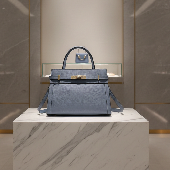 Birkin Inspired Genuine Leather Handbags - The New York Collection
