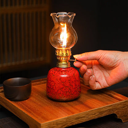 Ceramic Glaze Oil Lamps