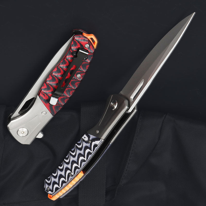 Lightweight Stainless Steel Folding Tactical Knife