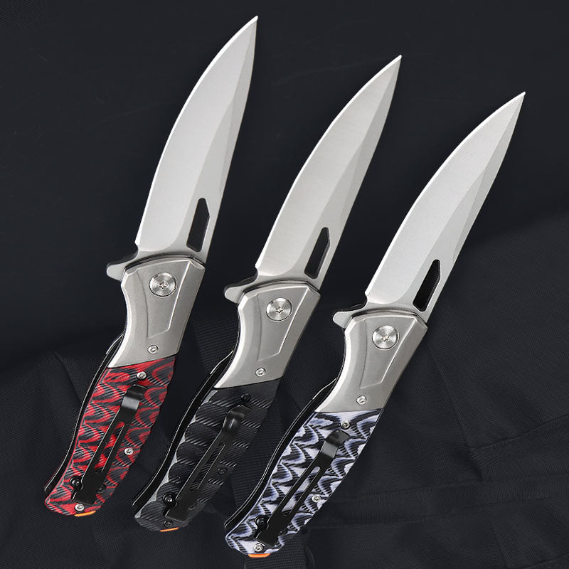 Lightweight Stainless Steel Folding Tactical Knife