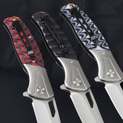 Lightweight Stainless Steel Folding Tactical Knife