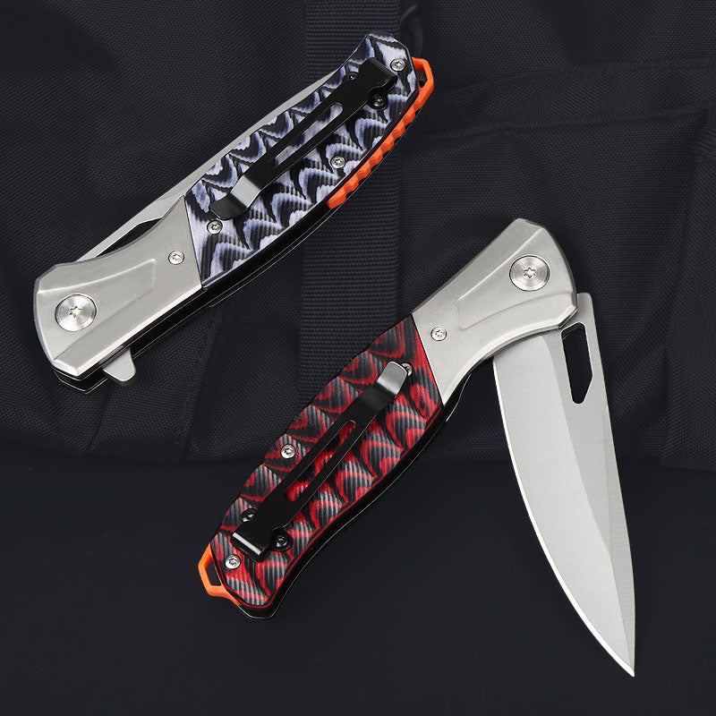 Lightweight Stainless Steel Folding Tactical Knife