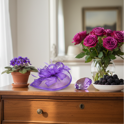 Hemp & Feather Hairpin Fascinators