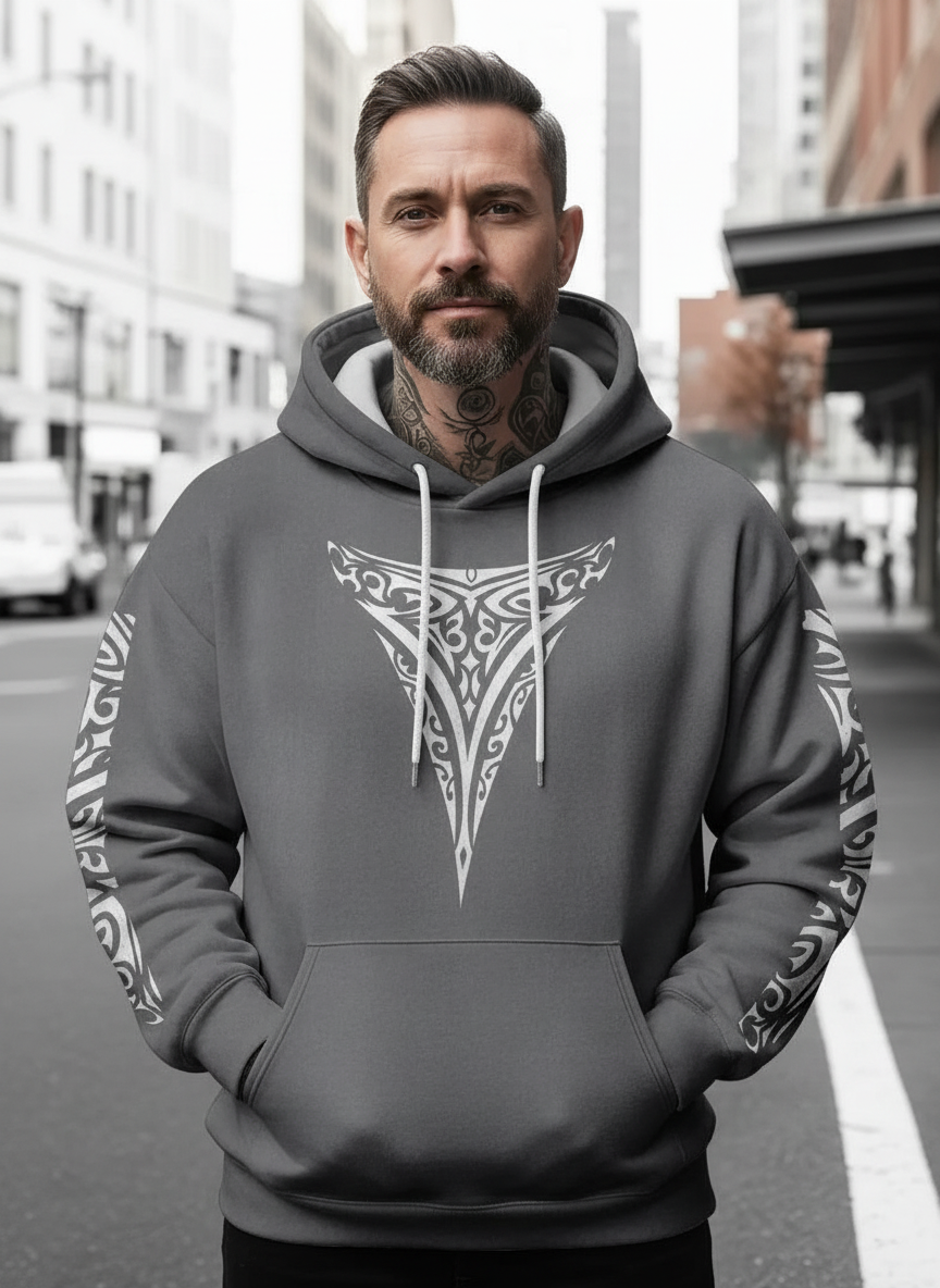 Maori Tribal Hooded Streetwear Hooded Sweatshirts