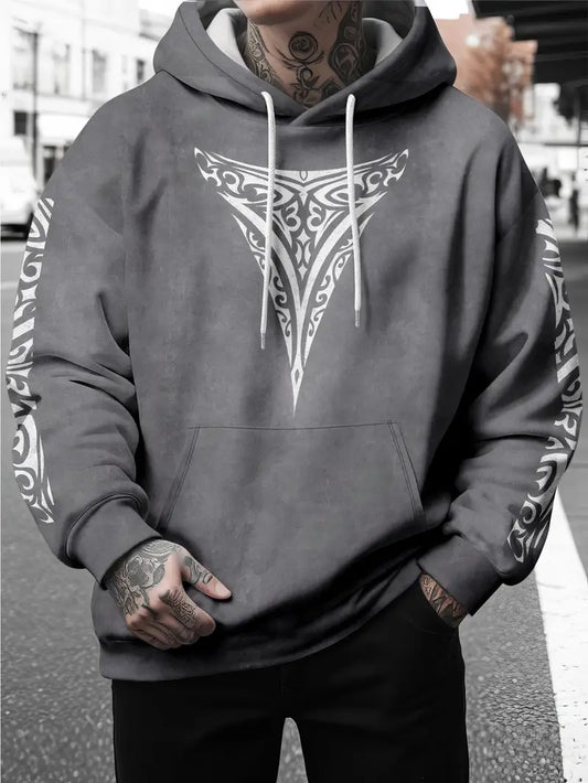 Maori Tribal Hooded Streetwear Hooded Sweatshirts
