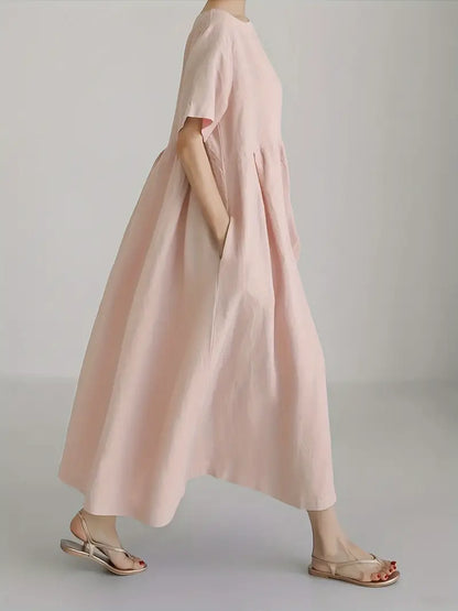 SLPY Linen Maxi Dress