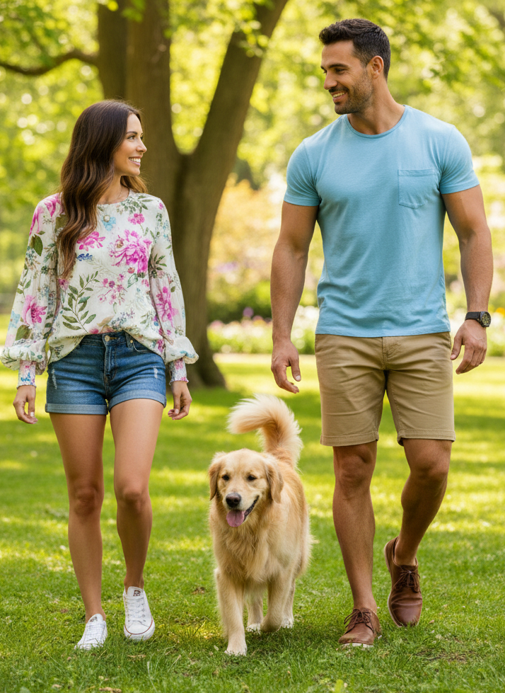 Elegant Floral Lantern Sleeve Blouse