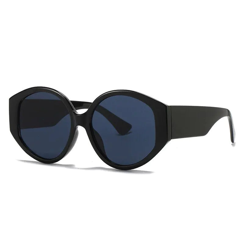 Retro Round Gradient Sunglasses