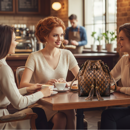 Vintage Leather Bucket Bags