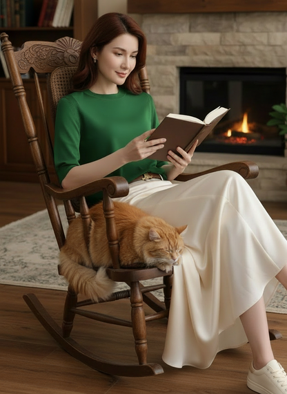 Seraphine Round Neck Short Sleeve Knit Tops