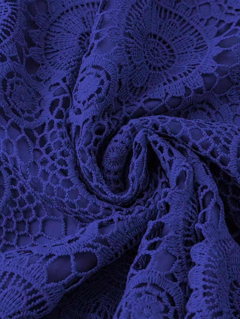 ZANZEA Plus Size Lace Maxi Dresses