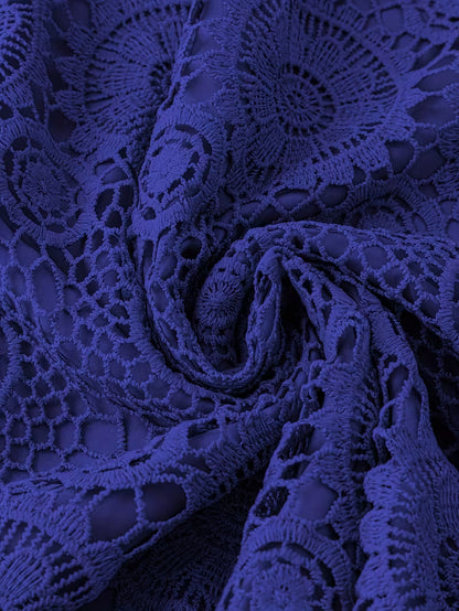 ZANZEA Plus Size Lace Maxi Dresses