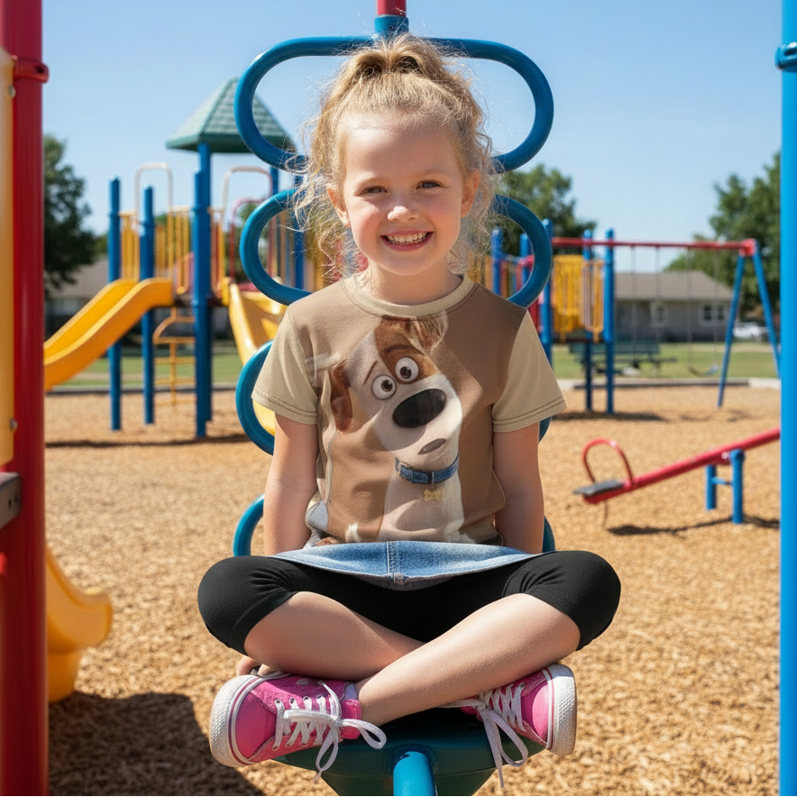 Kids Crew Neck T-Shirts