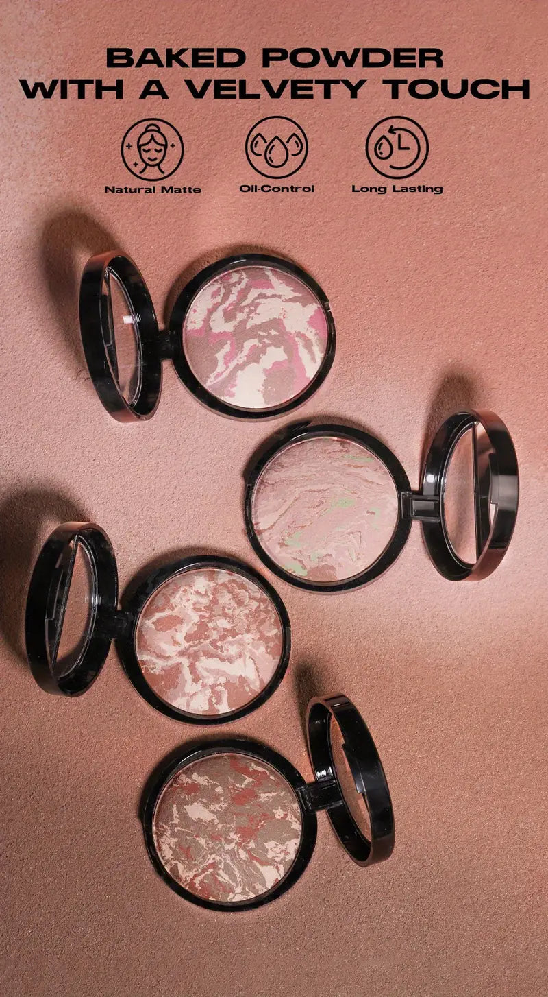 Young Vision MarbleBake 3-in-1 Contour & Glow Baked Vegan Highlighters
