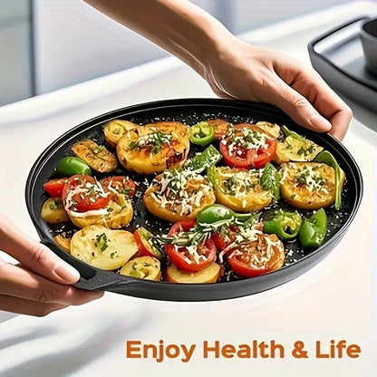 Multi-Function Cast Iron Non-Stick Griddle Skillet