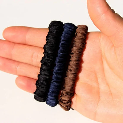 Skinnie Silk Scrunchies