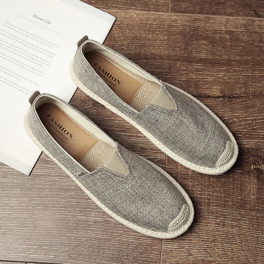 Whoholl Breathable Linen Canvas Shoes