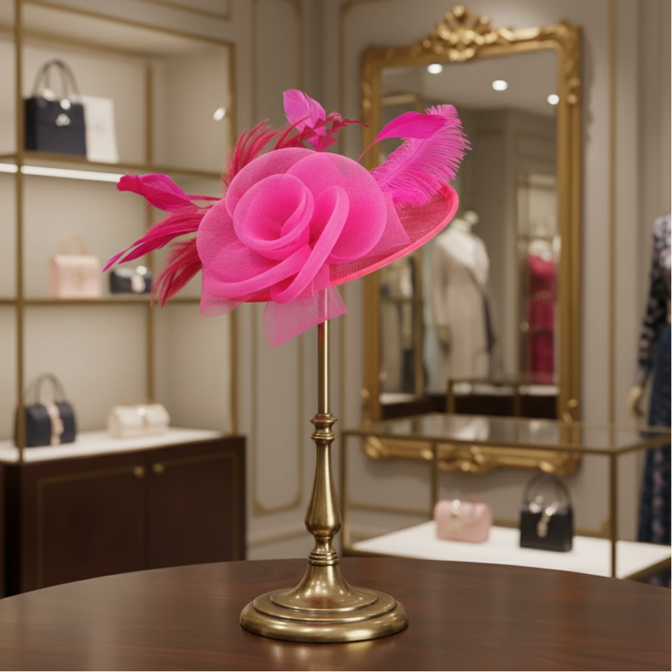 Ostrich Feather Fascinators