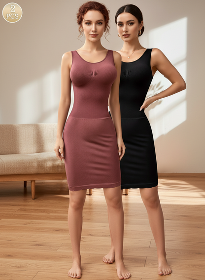 Svelte Secrets High-Support Compression Shaping Slips (Set of 2)