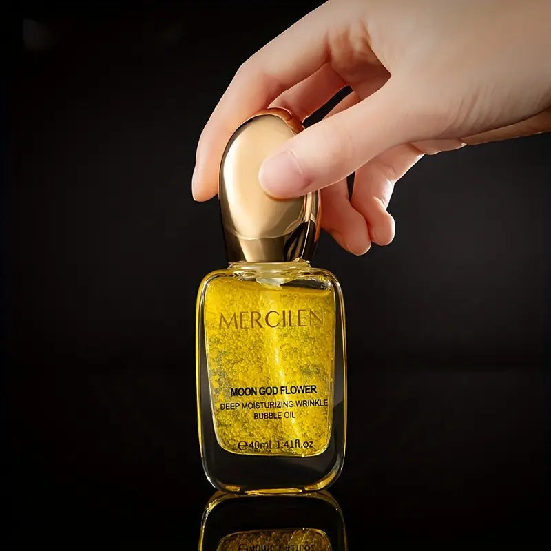 MERCILEN Moon God Flower Deep Moisturizing Bubble Oil