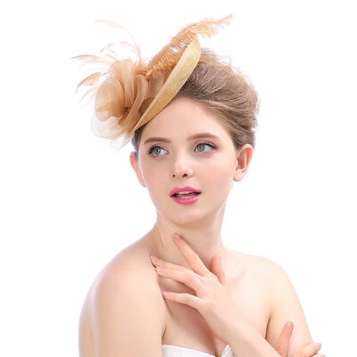 Ostrich Fascinator Hats