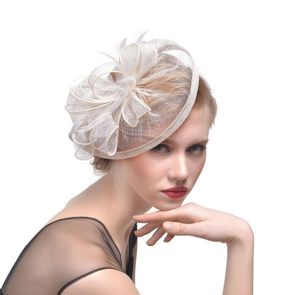 Hemp & Feather Hairpin Fascinators
