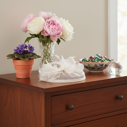 Hemp & Feather Hairpin Fascinators