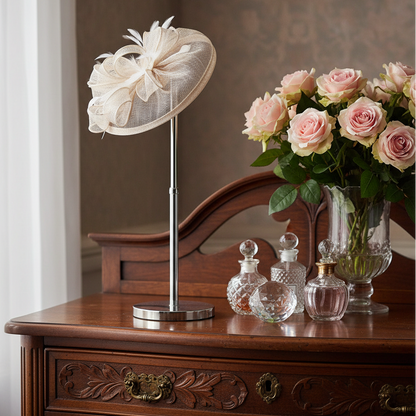 Hemp & Feather Hairpin Fascinators